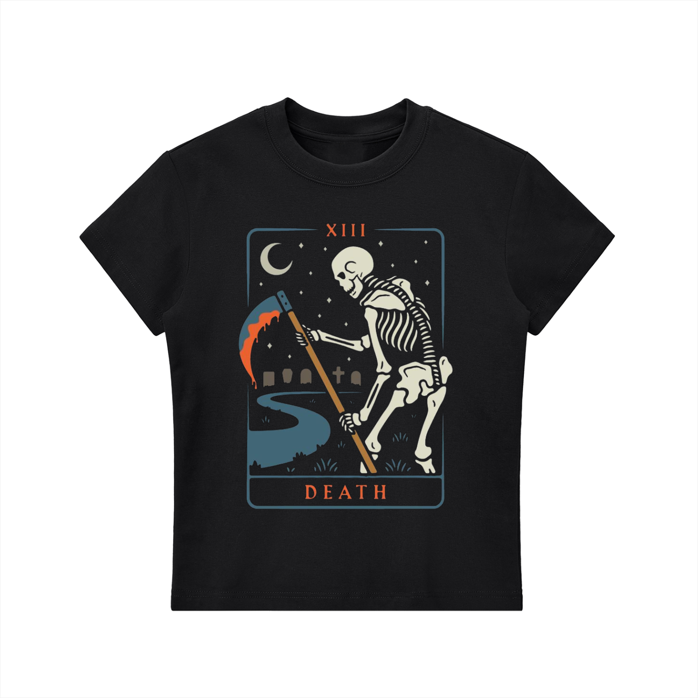 Essential Bodycon Crewneck T-Shirt