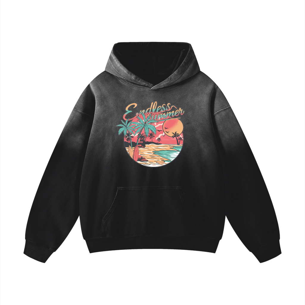 Heavyweight Sunfade Oversized Hoodie