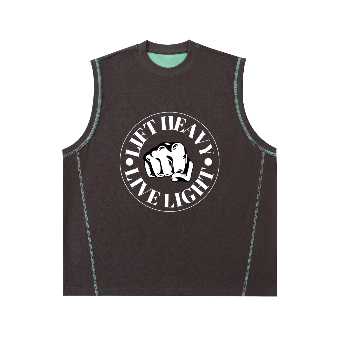 Contrast Panel Cooling Performance Tank Top