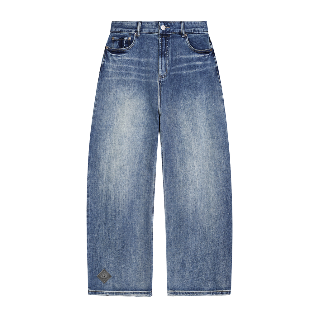 Sun Fade Heavyweight Denim Jeans