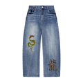 Sun Fade Heavyweight Denim Jeans