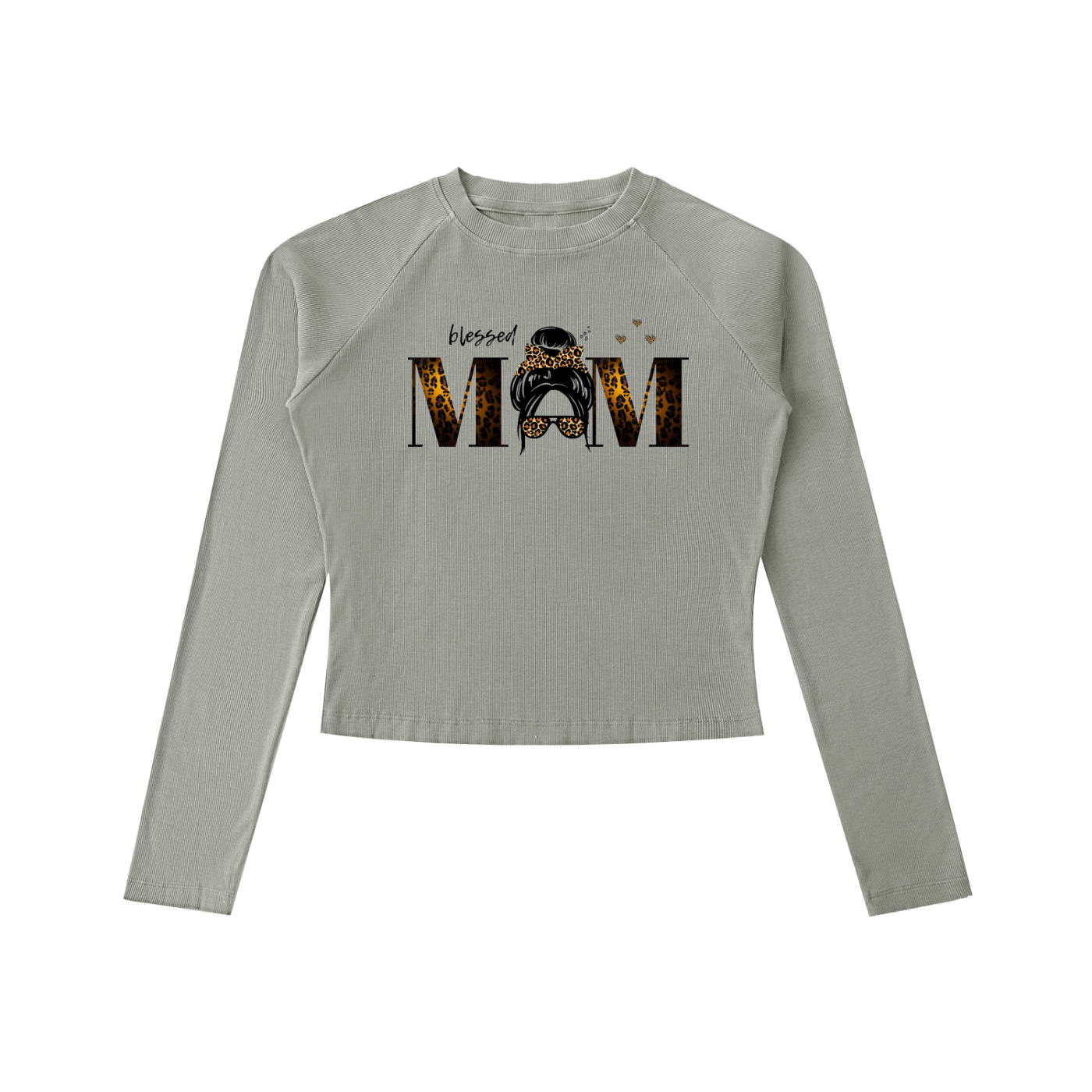 Dyed Washed Raglan Long Sleeve Slim T-Shirt