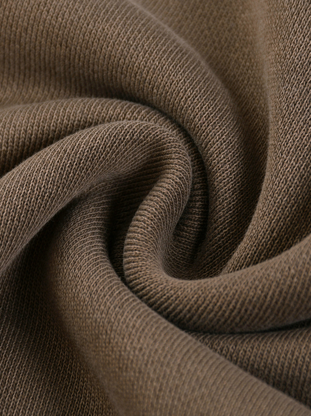 Snow Washed Tape Raw Edge Hoodie